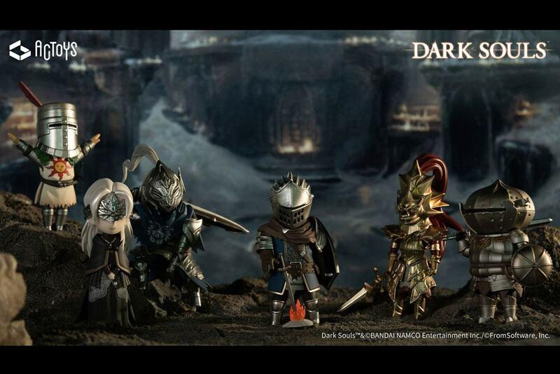 Preview: Dark Souls Minifiguren Set - Emontoys - 6 Figuren