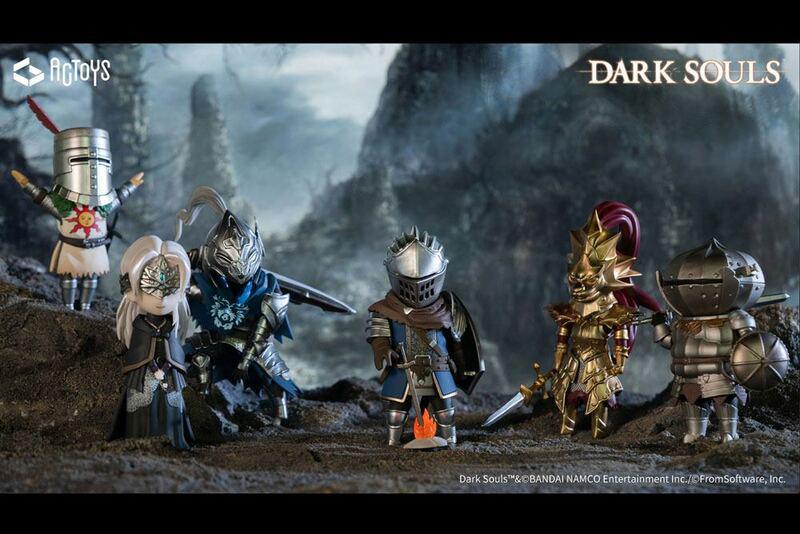 Preview: Dark Souls Minifiguren Set - Emontoys - 6 Figuren