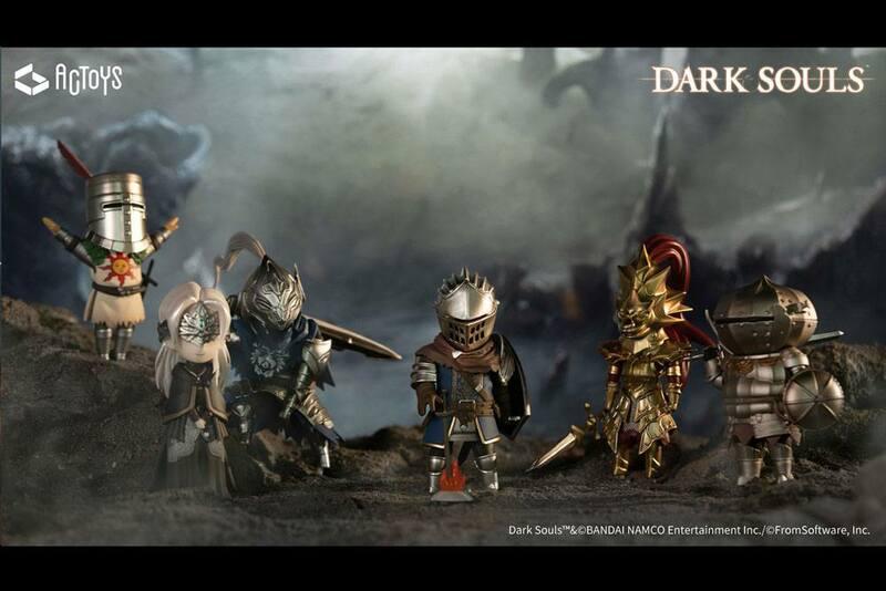 Preview: Dark Souls Minifiguren Set - Emontoys - 6 Figuren