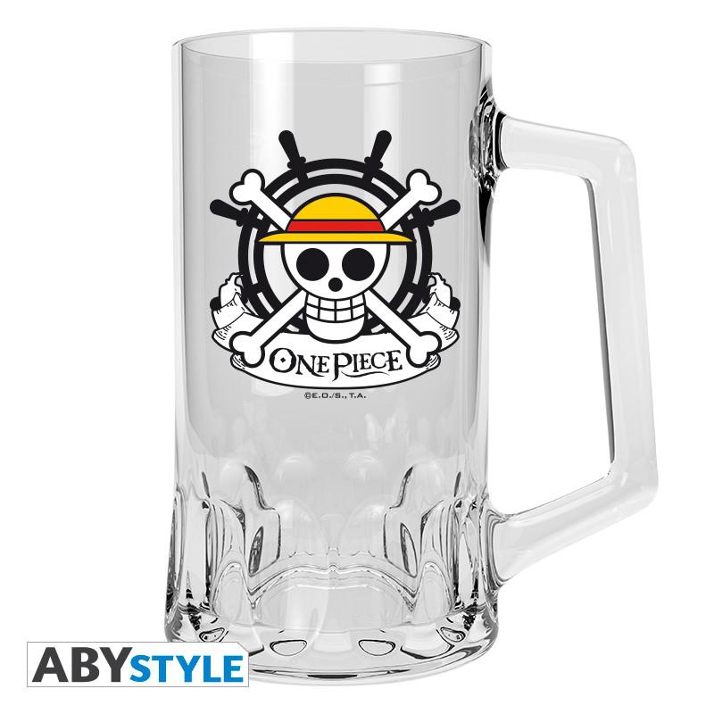 Preview: One Piece  – Bierkrug "Skull - Luffy" - AbyStyle