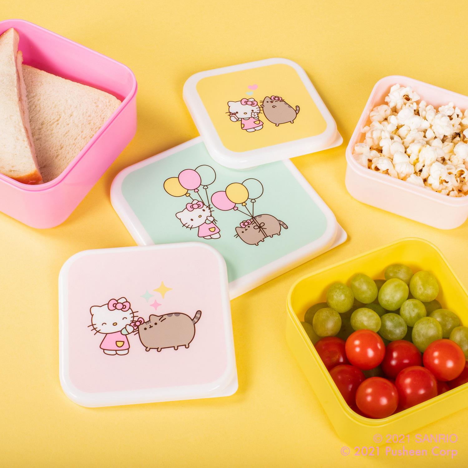 Preview: Pusheen & Hello Kitty - Snack Box Set (3er-Set)