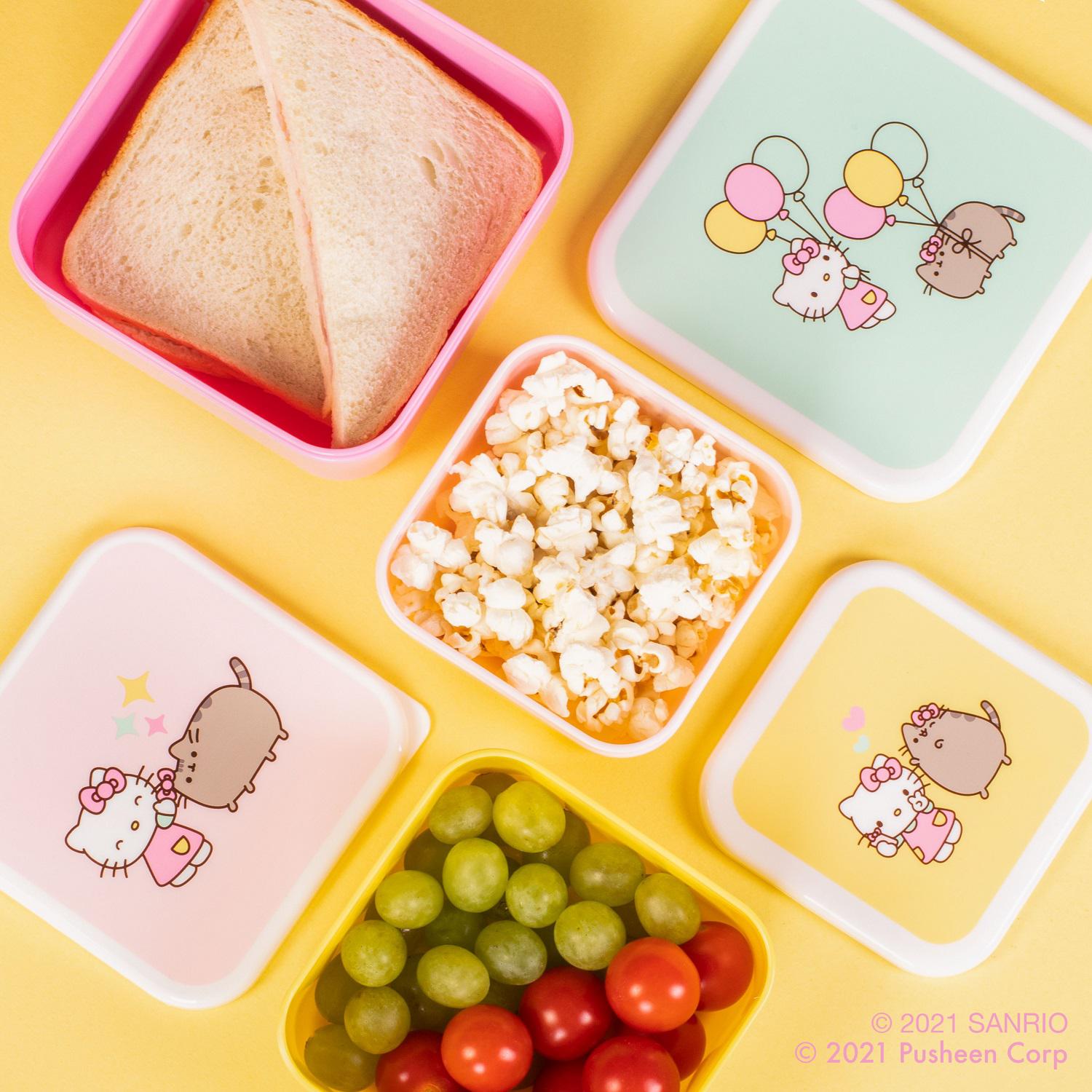 Preview: Pusheen & Hello Kitty - Snack Box Set (3er-Set)