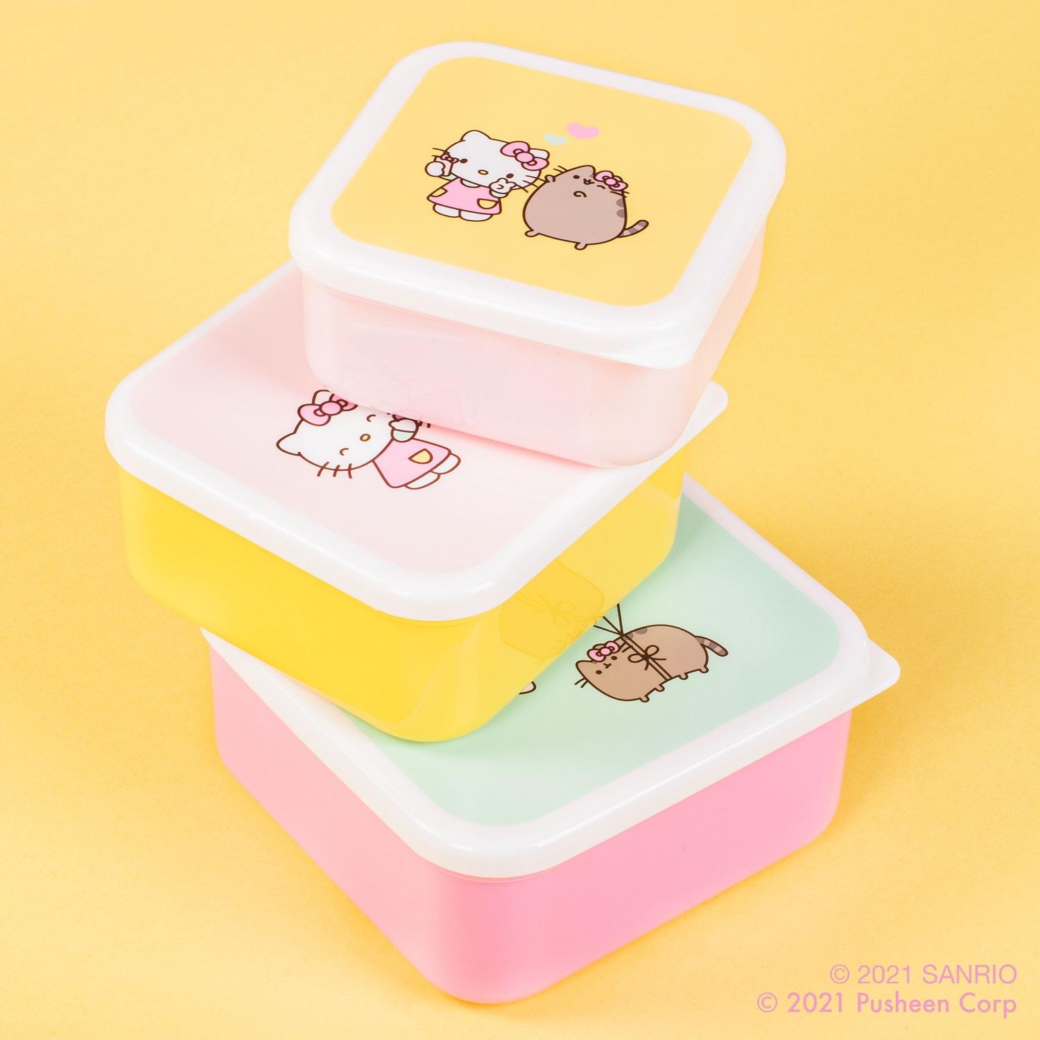 Preview: Pusheen & Hello Kitty - Snack Box Set (3er-Set)