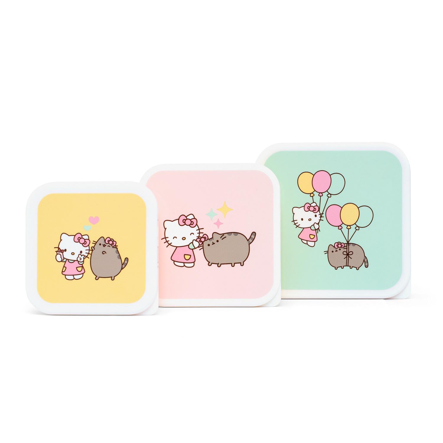 Preview: Pusheen & Hello Kitty - Snack Box Set (3er-Set)