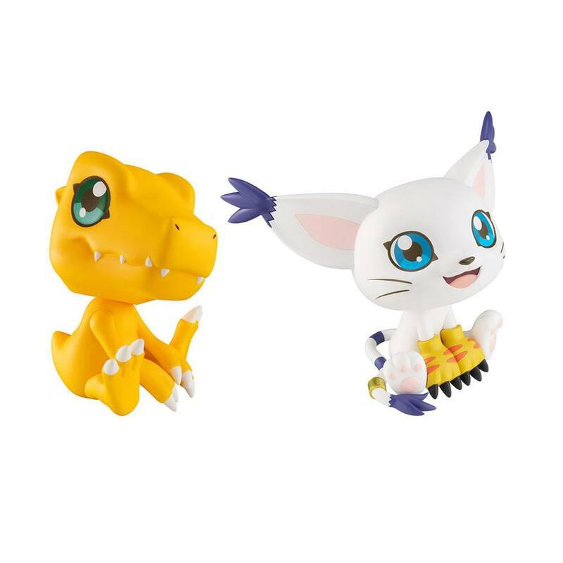 Preview: Agumon und Gatomon - Digimon Adventure Look Up Set - Megahouse