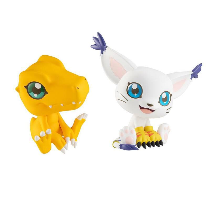 Preview: Agumon und Gatomon - Digimon Adventure Look Up Set - Megahouse