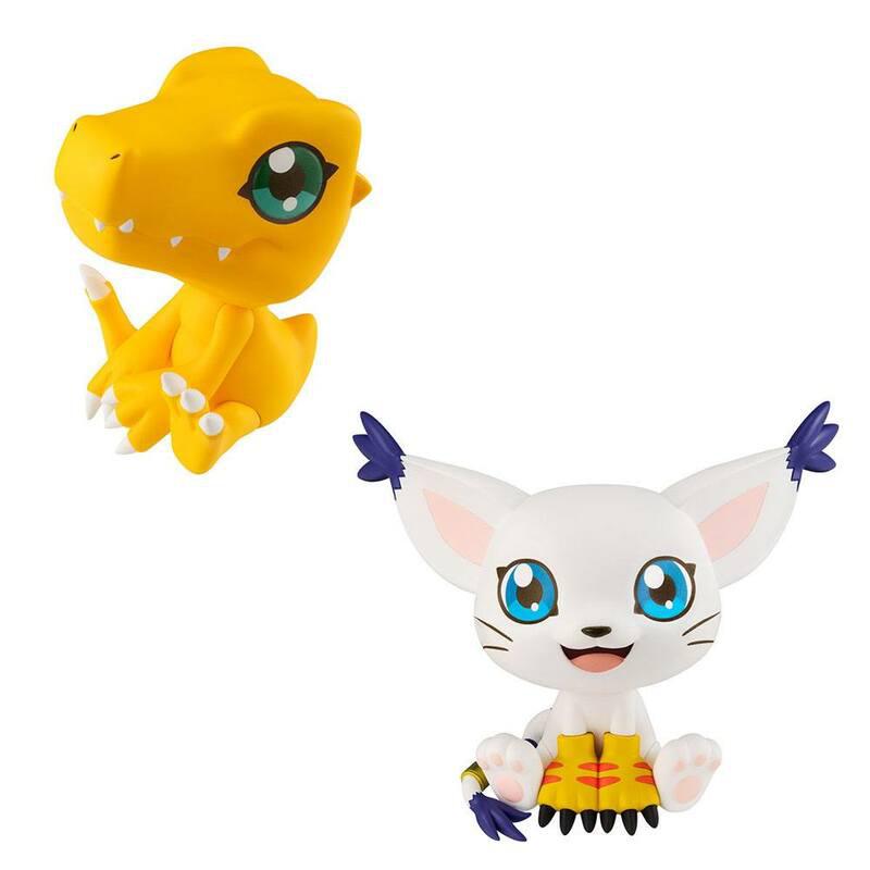 Preview: Agumon und Gatomon - Digimon Adventure Look Up Set - Megahouse