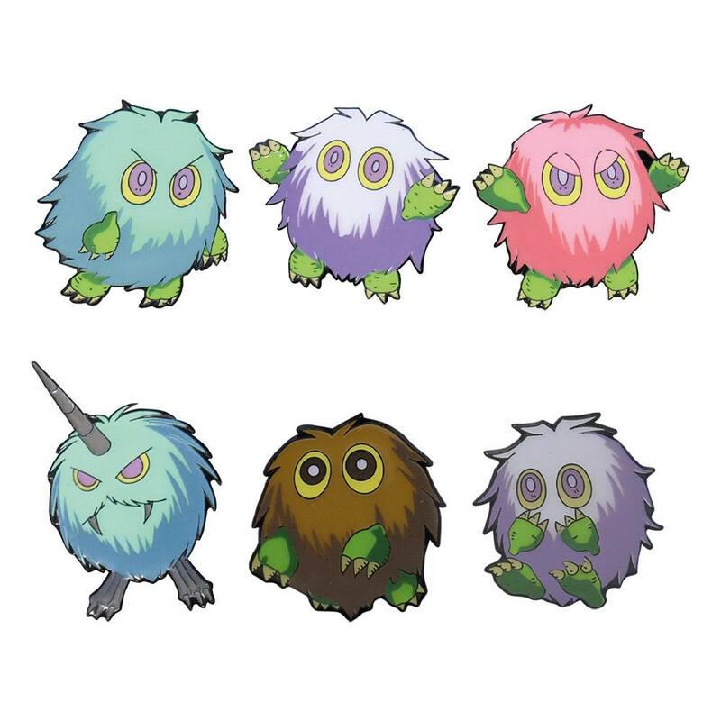 Preview: Kuriboh 6er-Pack - Yu-Gi-Oh! Ansteck-Pin - FaNaTik