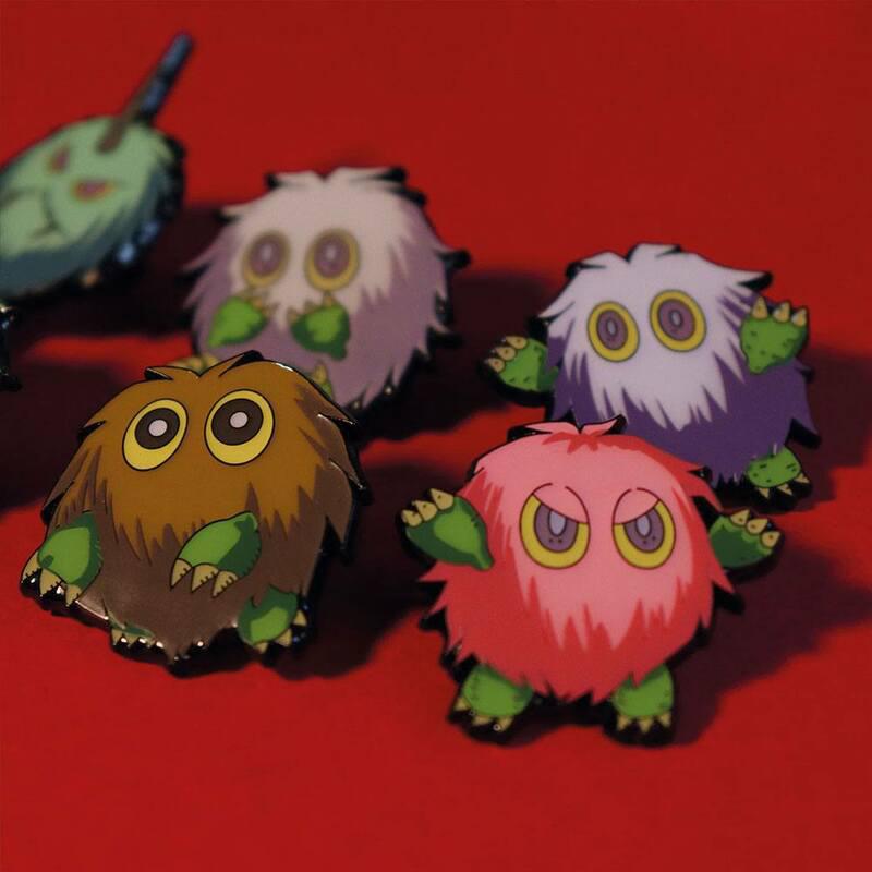 Preview: Kuriboh 6er-Pack - Yu-Gi-Oh! Ansteck-Pin - FaNaTik