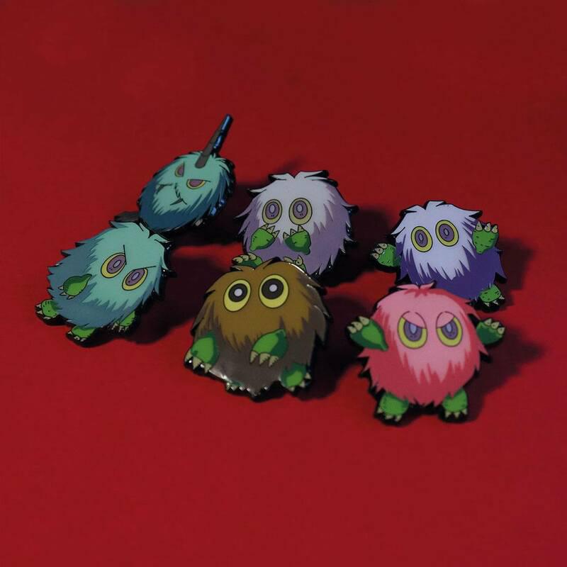 Preview: Kuriboh 6er-Pack - Yu-Gi-Oh! Ansteck-Pin - FaNaTik