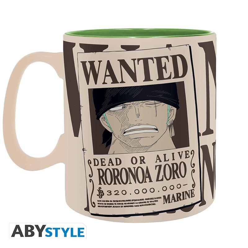 Preview: One Piece - Tasse - Zorro Wanted - AbyStyle