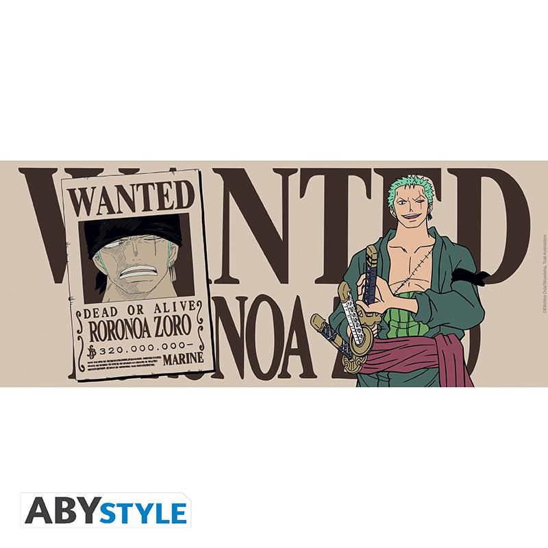 Preview: One Piece - Tasse - Zorro Wanted - AbyStyle