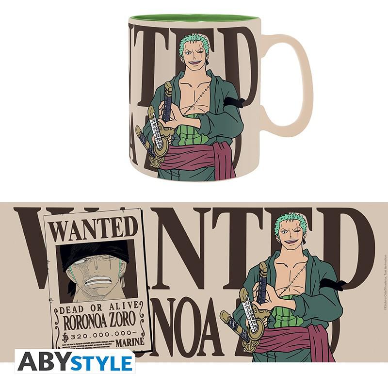 Preview: One Piece - Tasse - Zorro Wanted - AbyStyle