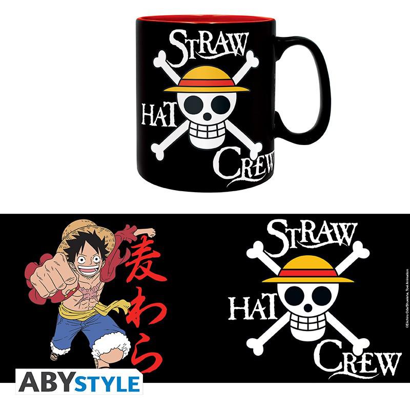 Preview: One Piece - Tasse - Skull & Ruffy - AbyStyle