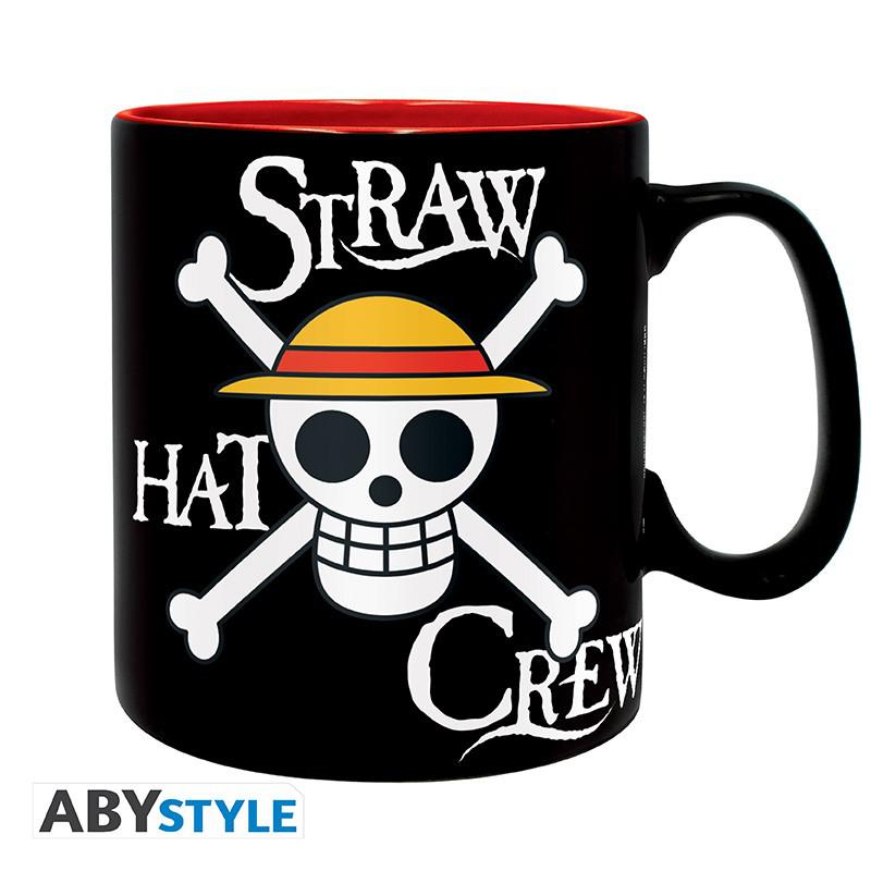 Preview: One Piece - Tasse - Skull & Ruffy - AbyStyle