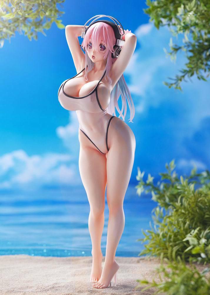 Preview: Super Sonico - White Swimsuit Style - DreamTech - Wave