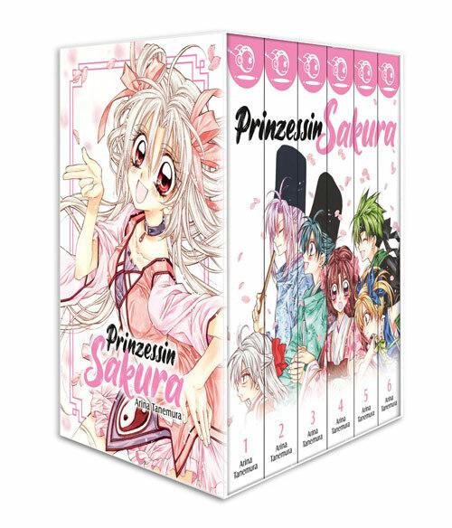 Preview: Prinzessin Sakura 2in1 Tokyopop -  Komplettbox 