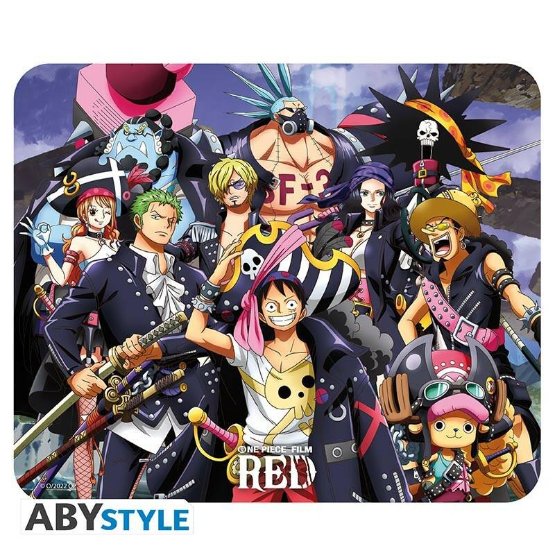 Preview: "Red" - Flexibles Mousepad - One Piece - AbyStyle