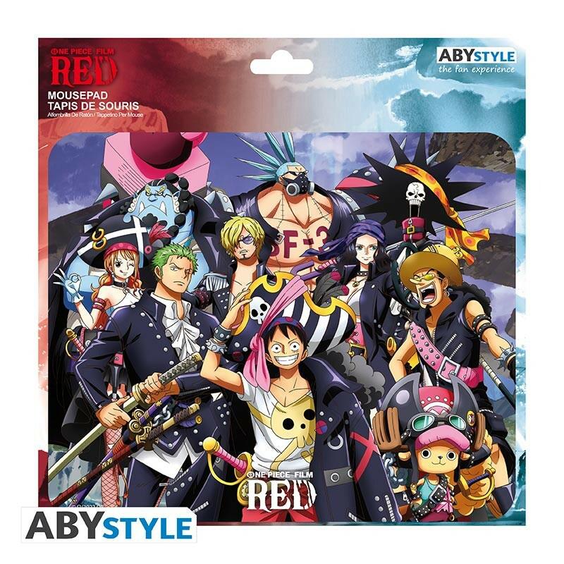 Preview: "Red" - Flexibles Mousepad - One Piece - AbyStyle