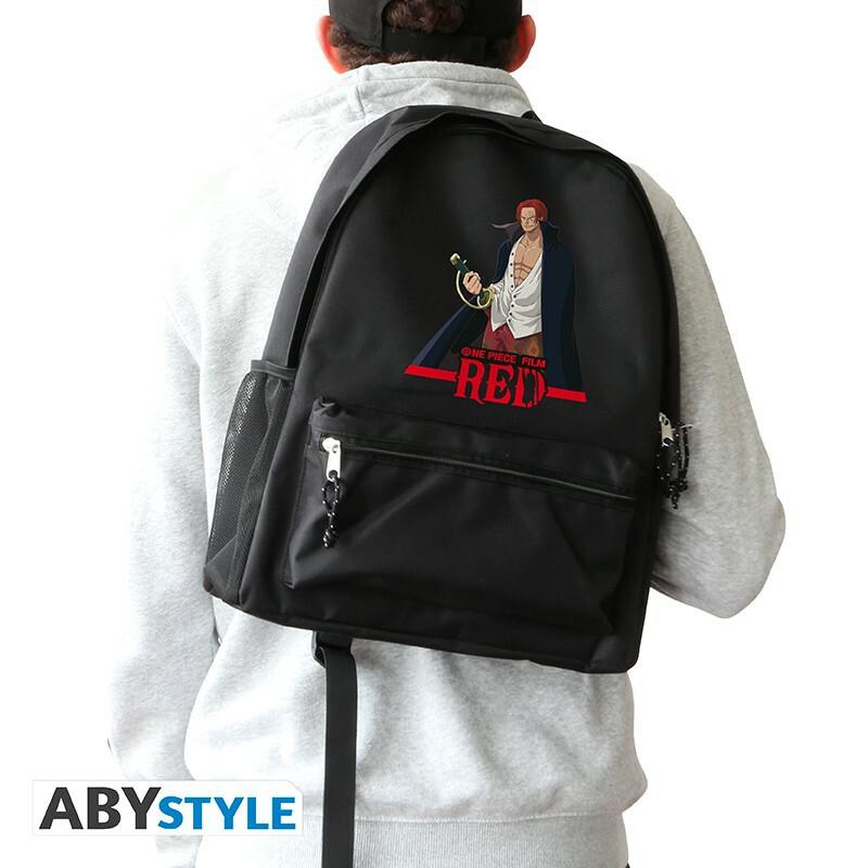 Preview: One Piece Red -  Rucksack - "Schanks" -  AbyStyle