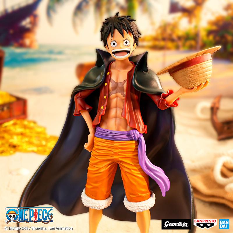 Preview: Monkey D. Ruffy - One Piece - Grandista Nero