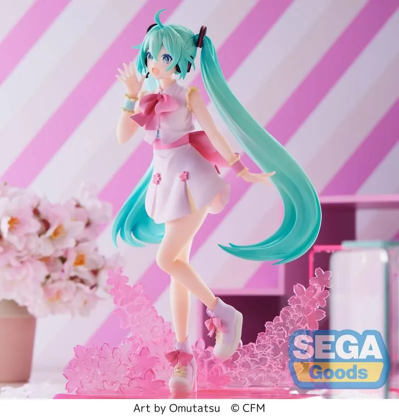 Preview: Hatsune Miku - Sakura Miku - Omutatsu - Luminasta - Sega