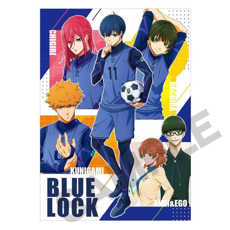 Preview: Blue Lock - Clear File / Aktenhülle (White) - Crux