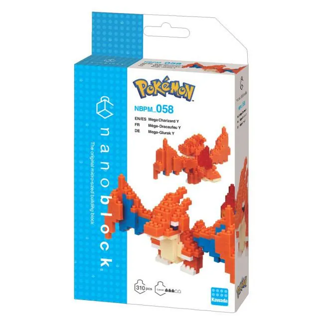 Preview: Mega-Glurak Y - Pokémon Nanoblock Mini Series - NBPM-058