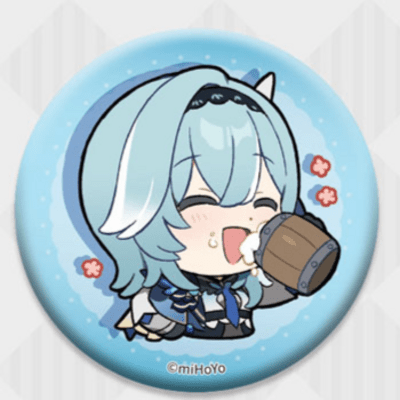 Preview: Eula Chibi Ver. - Button - Genshin Impact - miHoYo