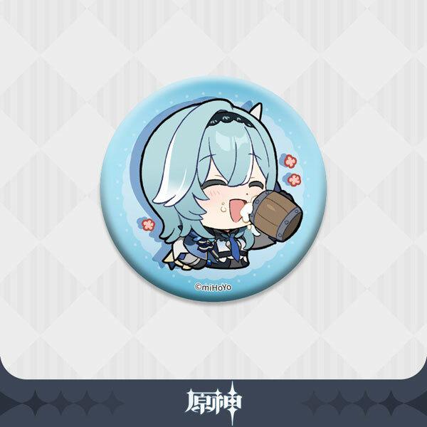 Preview: Eula Chibi Ver. - Button - Genshin Impact - miHoYo