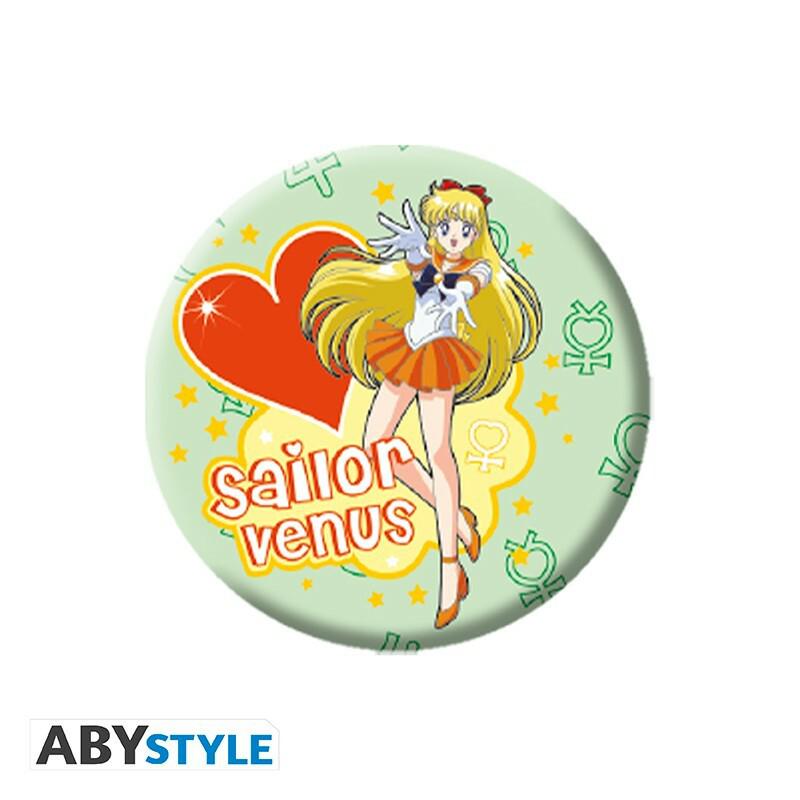 Preview: Sailor Moon - "Sailor Krieger" - Badge Pack - ABYStyle