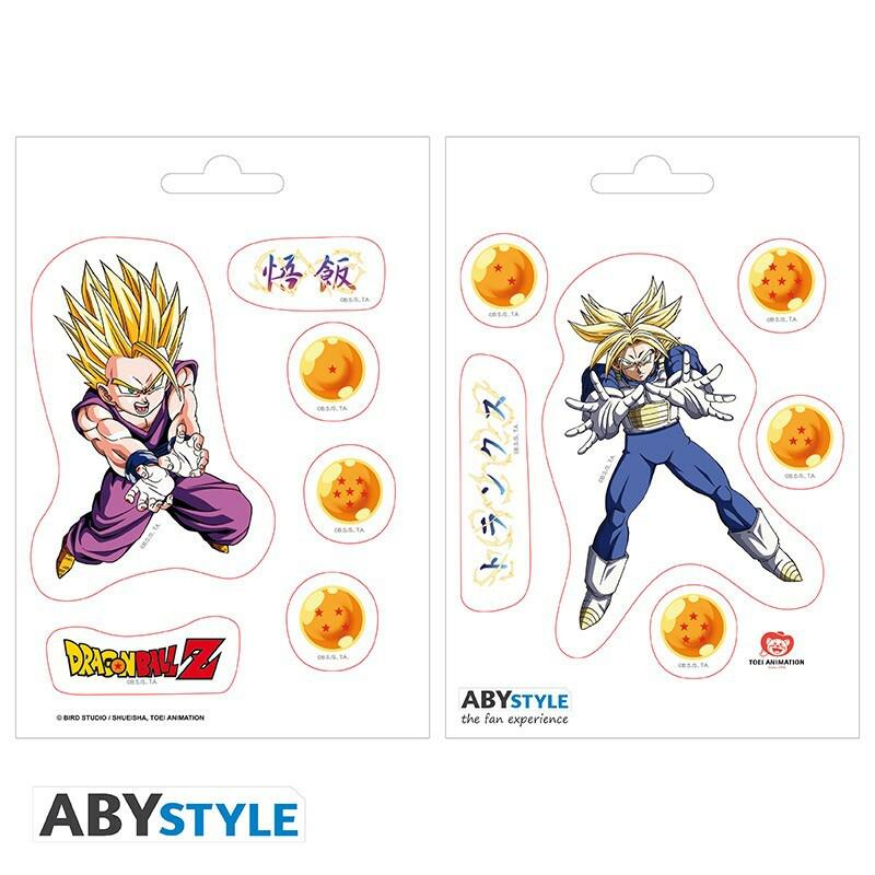 Preview: Dragon Ball - Mini Sticker Set - Gohan & Trunks - ABYStyle