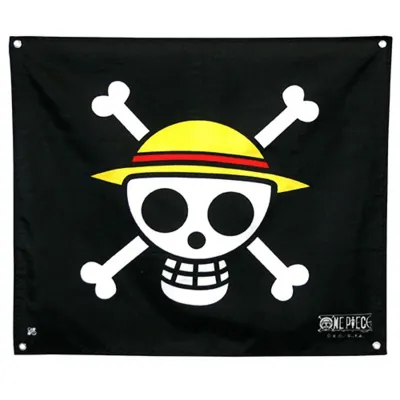 Preview: One Piece - Flagge 50x60 cm - "Skull - Ruffy" - AbyStyle