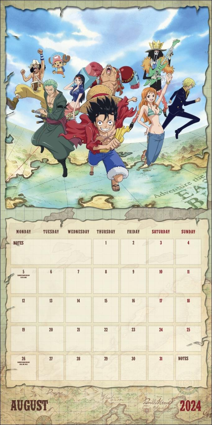 Preview: One Piece Kalender 2024