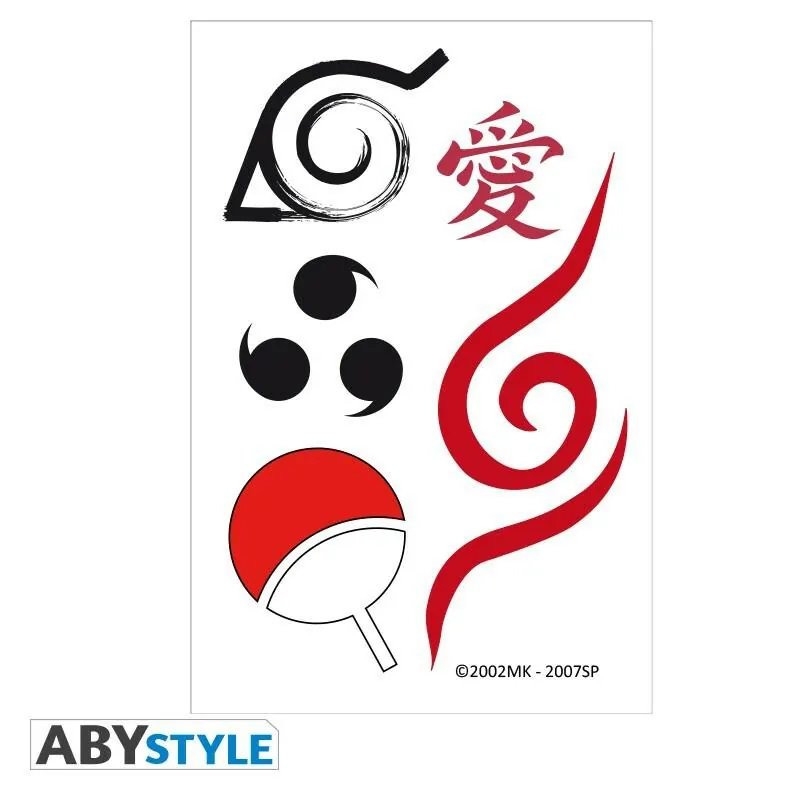 Preview: Naruto Shippuden - Tattoos - Abystyle