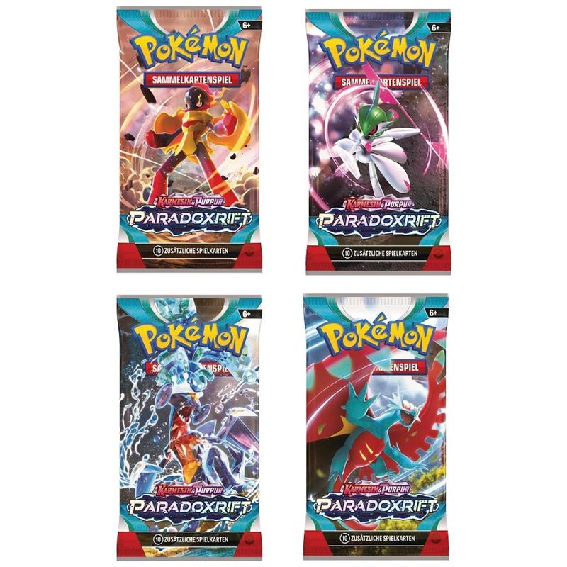 Preview: Pokemon TCG - Karmesin & Purpur Paradoxrift Booster - DE