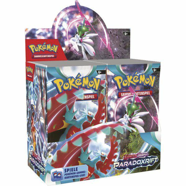 Preview: Pokemon TCG - Karmesin & Purpur Paradoxrift Booster - DE