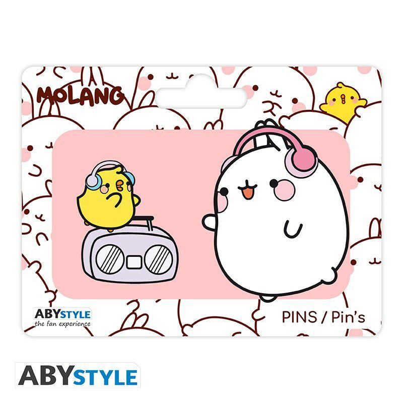 Preview: "Music" - Molang - Pin Set - AbyStyle