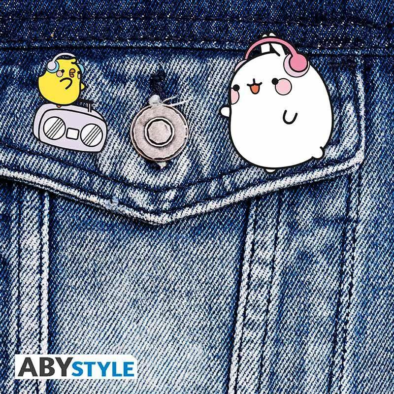 Preview: "Music" - Molang - Pin Set - AbyStyle