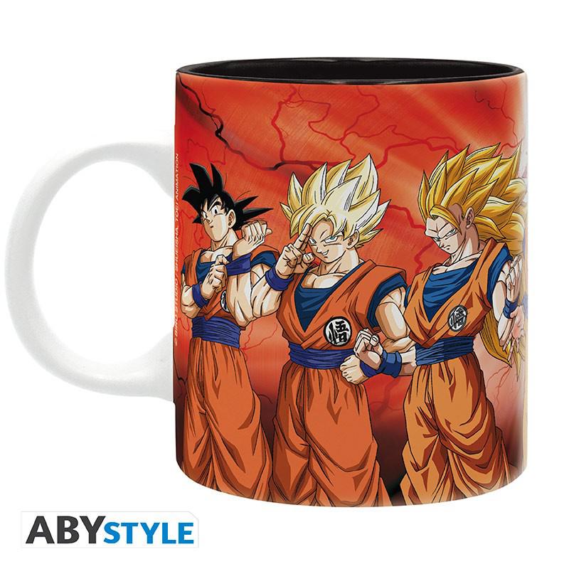 Preview: "Son Goku Transformationen" - 320 ml Tasse - Dragon Ball Z - ABYStyle 