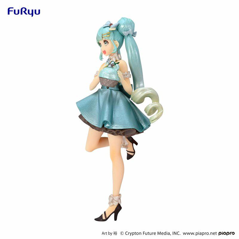 Preview: Hatsune Miku - Chocolate Mint Pearl Color - SweetSweets Series - Furyu 