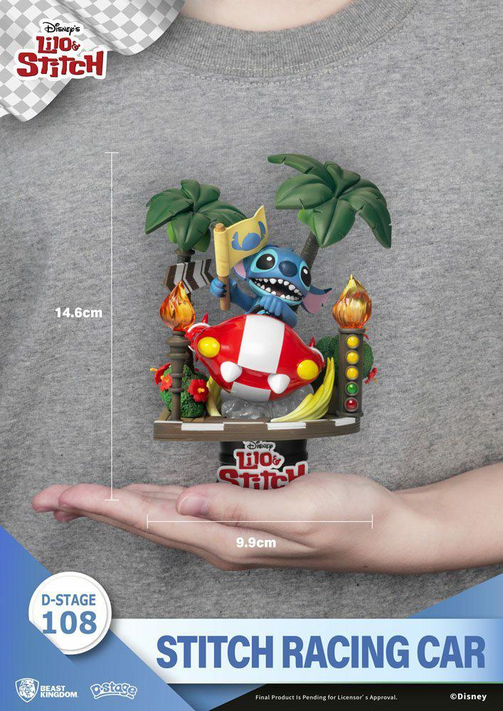 Preview: Racing Car - Lilo & Stitch D-Stage Diorama - Beast Kingdom Toys