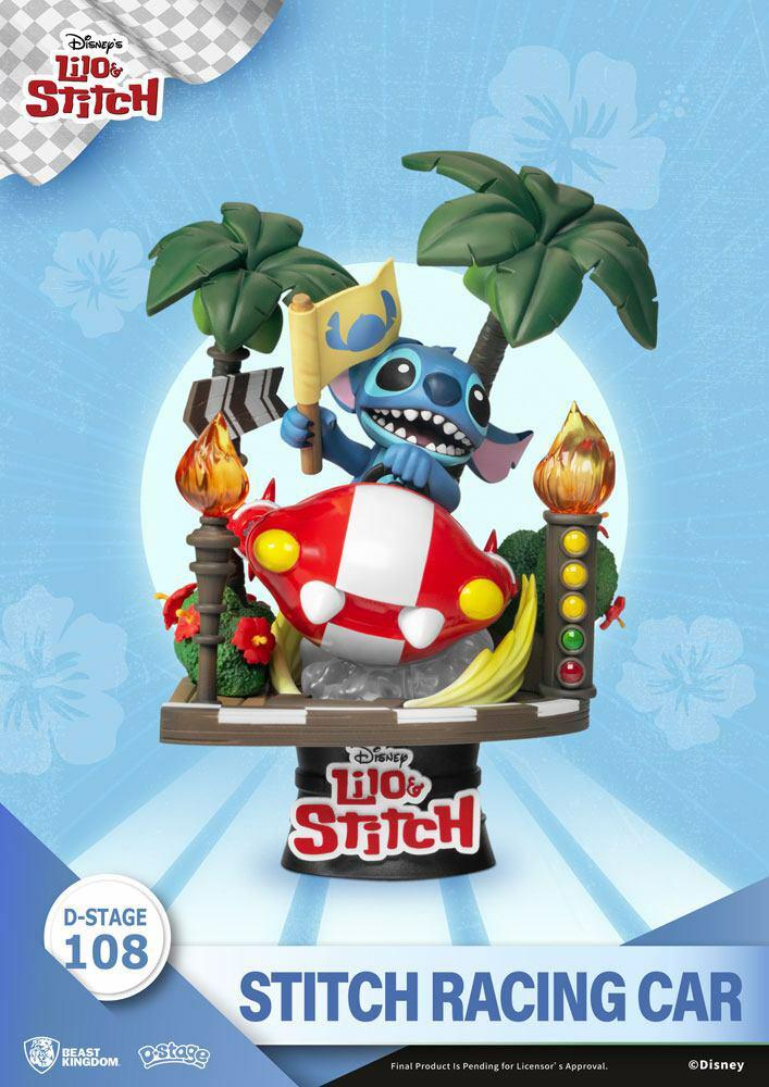 Preview: Racing Car - Lilo & Stitch D-Stage Diorama - Beast Kingdom Toys