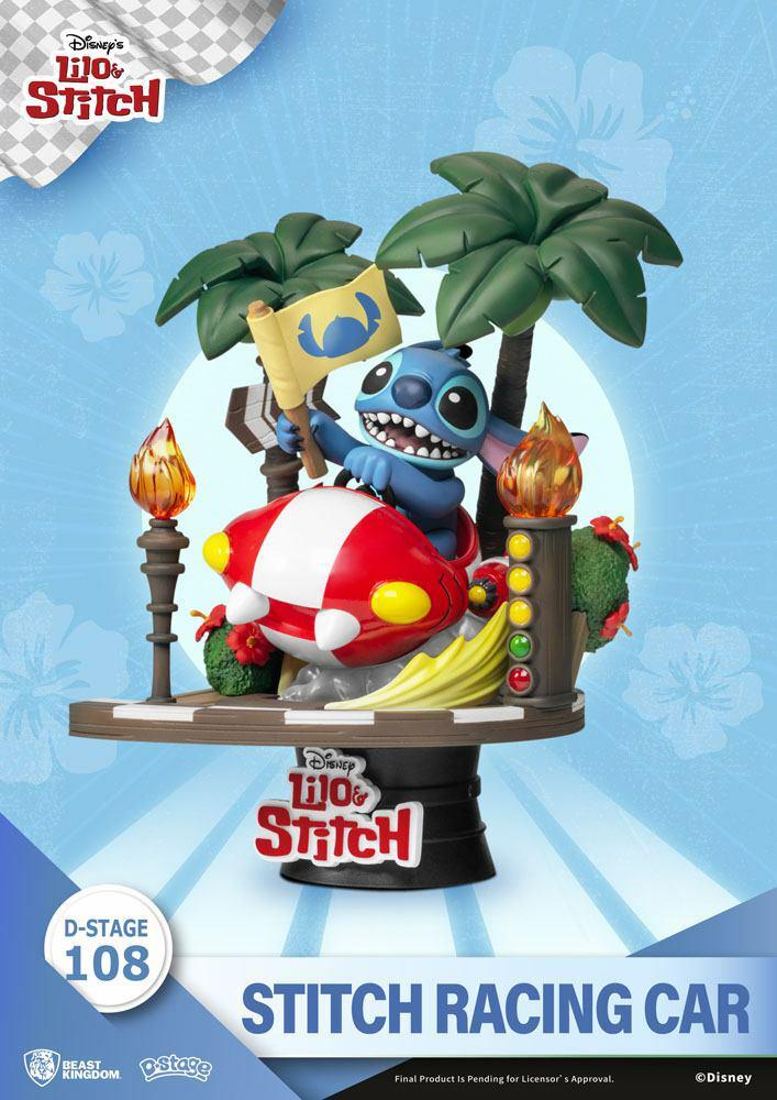 Preview: Racing Car - Lilo & Stitch D-Stage Diorama - Beast Kingdom Toys