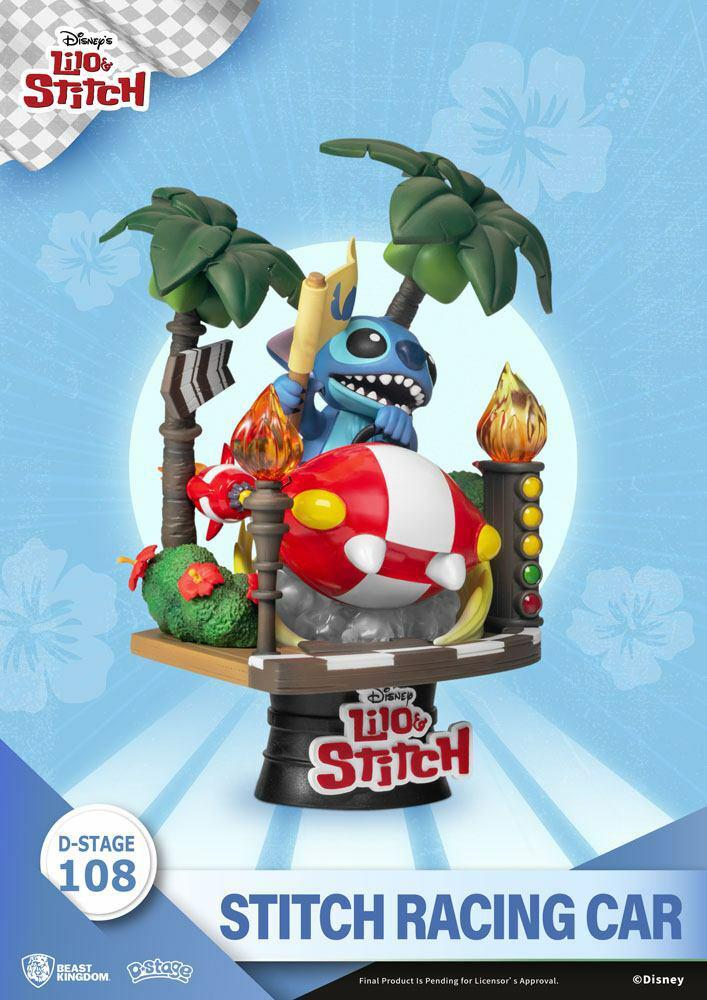 Preview: Racing Car - Lilo & Stitch D-Stage Diorama - Beast Kingdom Toys