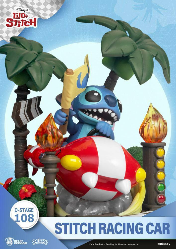 Preview: Racing Car - Lilo & Stitch D-Stage Diorama - Beast Kingdom Toys