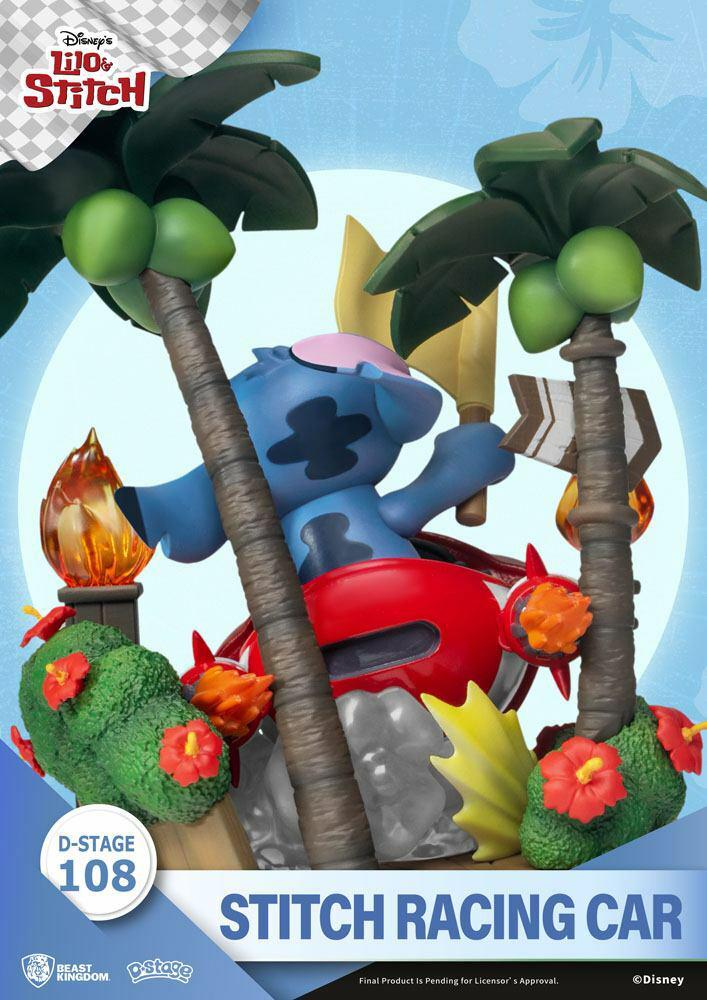 Preview: Racing Car - Lilo & Stitch D-Stage Diorama - Beast Kingdom Toys