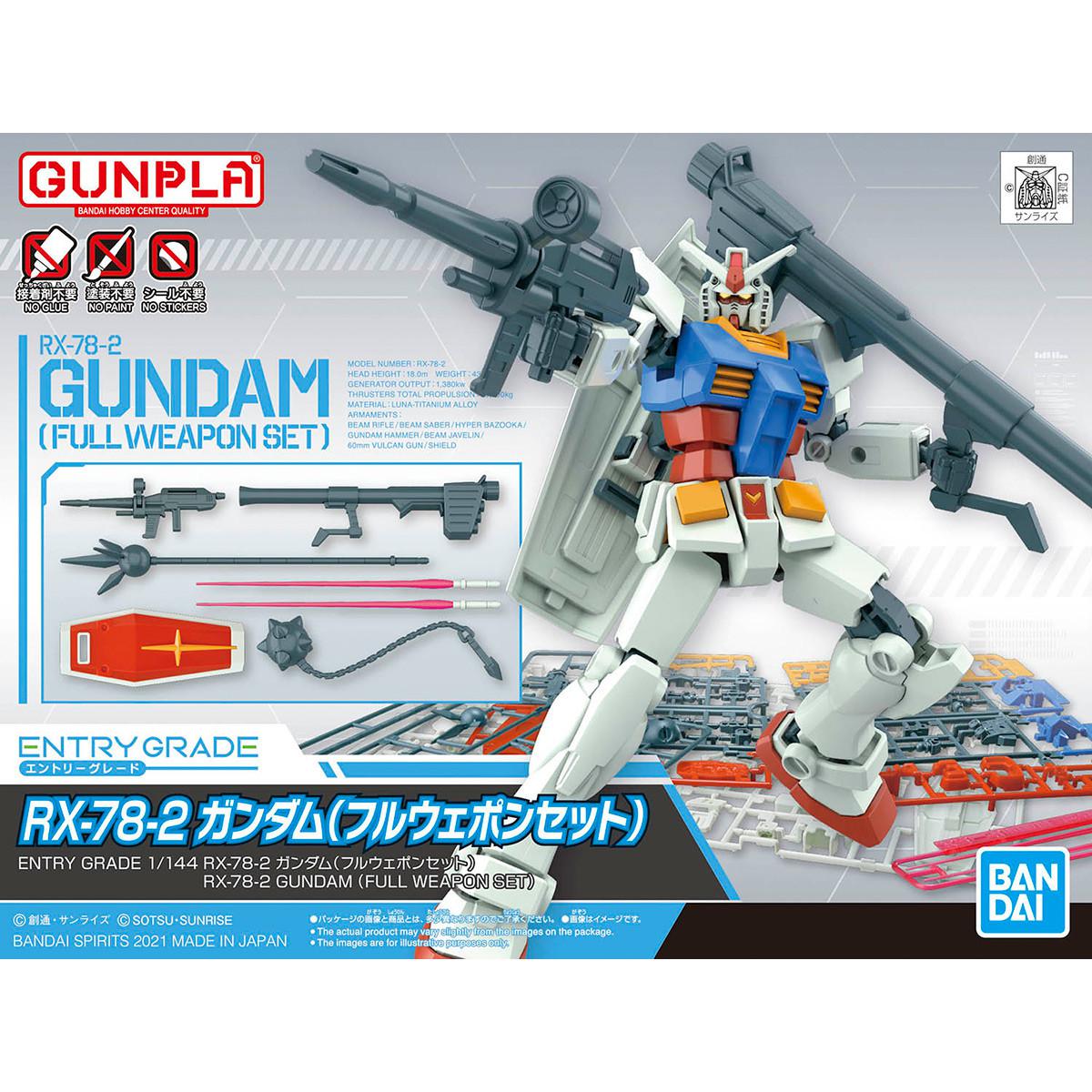 Preview: RX-78-2 Gundam (Full Weapon Set) - Mobile Suit Gundam - Bandai Spirits