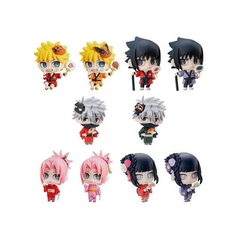 Preview: Set - 10th Anniversary - Naruto Shippuden Petit Chara Land (10 Figuren)