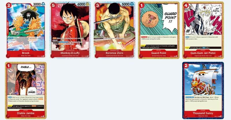 Preview: Straw Hat Crew (ST-01) - Starter Deck - One Piece Card Game - Englisch